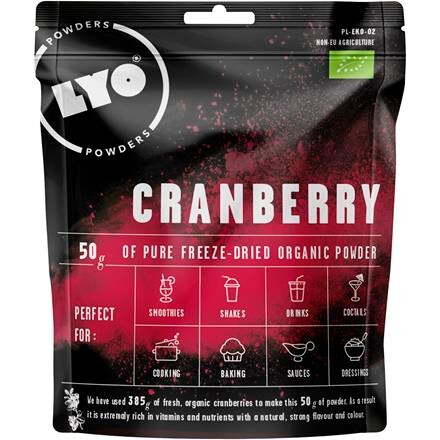 LYOFOOD Økologisk Tranebærpulver 50 g