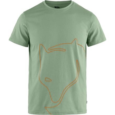 Fjällräven Mens Big Logo T-shirt (Grøn (PATINA GREEN/614) Medium)