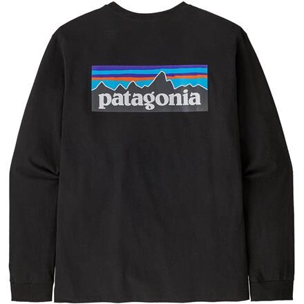 Patagonia P-6 Responsibili-Tee Langærmet - Sort