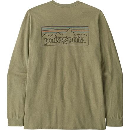 Patagonia P-6 Responsibili-Tee Langærmet - Grøn
