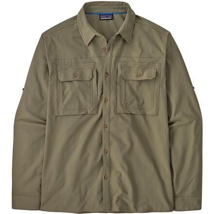 Patagonia Self Guided Sun Shirt Herre - Grøn