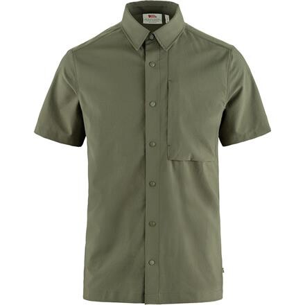Fjällräven Mens High Coast Pack Shirt S/S – Grøn