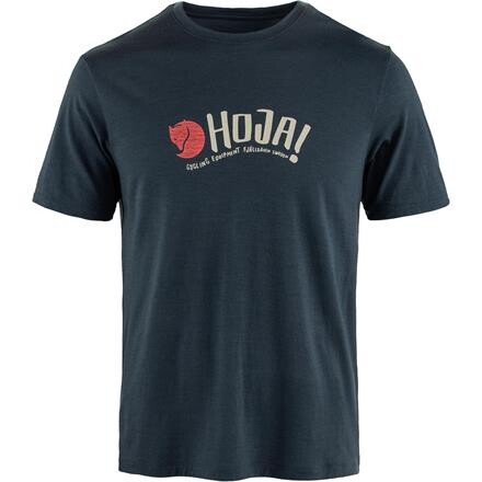 Fjällräven Mens Hoja Wool T-shirt – Blå