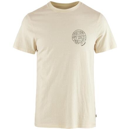Fjällräven Mens Hemp Blend Out Here T-shirt – Hvid