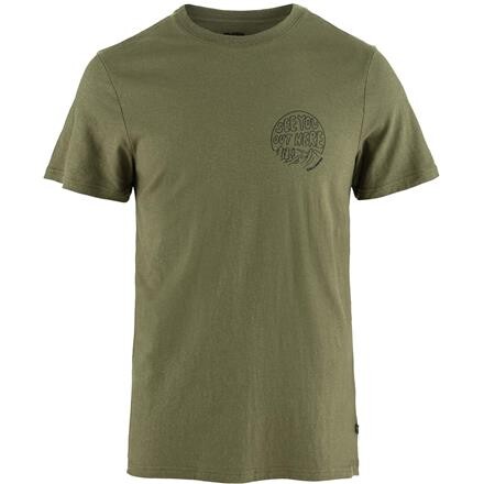 Fjällräven Mens Hemp Blend Out Here T-shirt – Grøn
