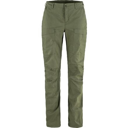 Fjällräven Womens Abisko Hybrid Trail Trousers – Grøn