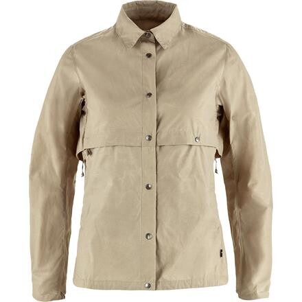 Fjällräven Womens Hoja Rider's Wind Jacket – Hvid