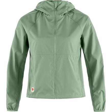 Fjällräven High Coast Wind Hoodie Dame - Grøn