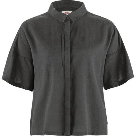Fjällräven Womens Övik Hemp Camp Shirt S/S – Grå