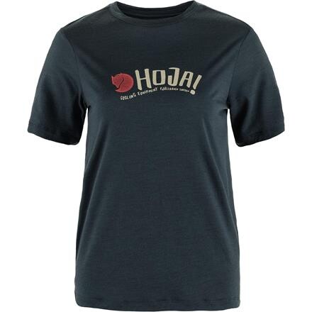 Fjällräven Womens Hoja Wool T-shirt – Blå
