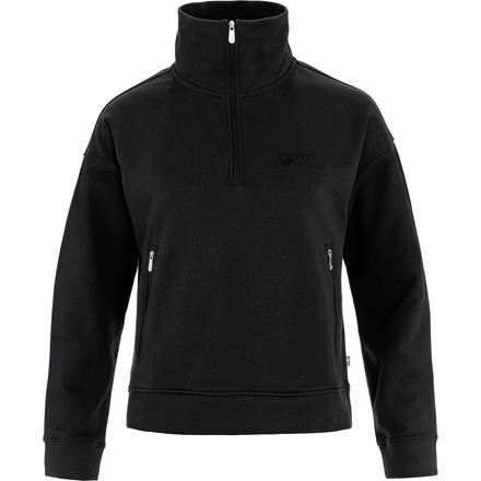 Fjällräven Womens Vardag Half Zip Sweater – Sort