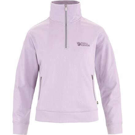 Fjällräven Womens Vardag Half Zip Sweater – Lilla