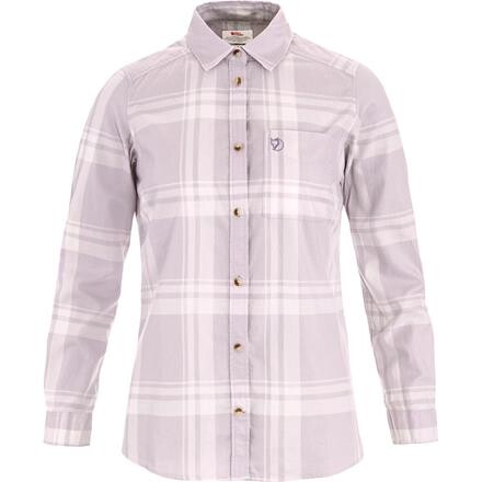 Fjällräven Womens Övik Lite Flannel Shirt – Lilla
