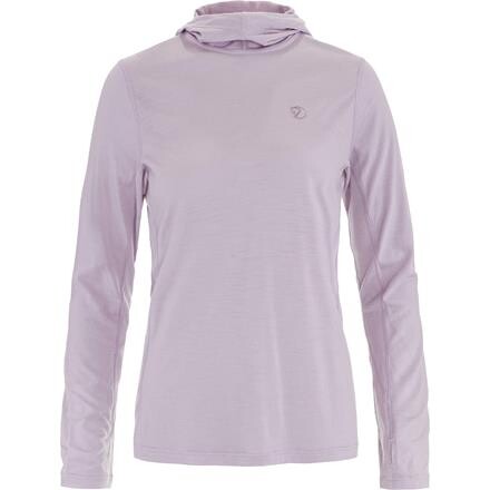 Fjällräven Womens Abisko Wool Sun-hoodie – Lilla