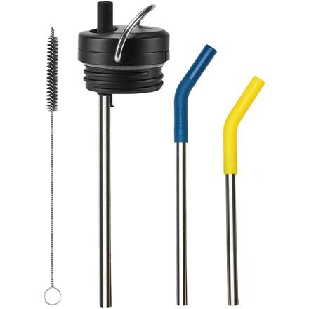 Klean Kanteen TKWide Twist Cap + Straw Kit - Sort