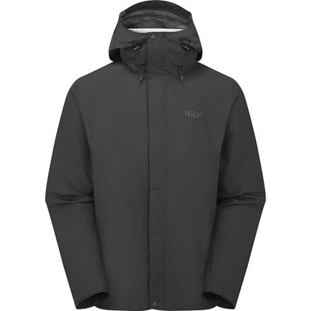 RAB Mens Downpour Jacket – Sort