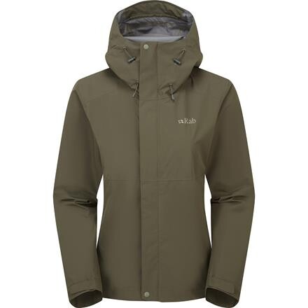 RAB Womens Downpour Jacket – Grøn
