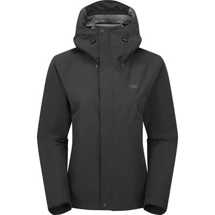 RAB Womens Downpour Jacket – Sort