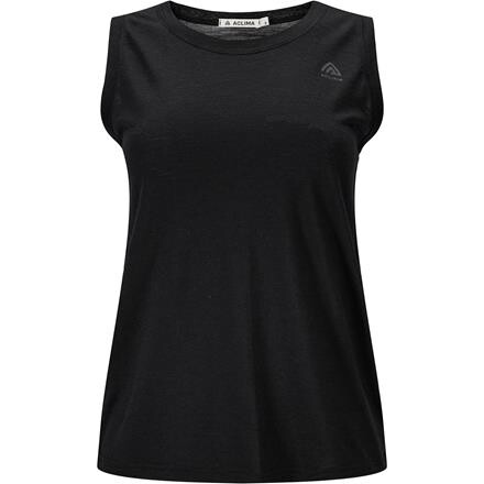 Aclima Womens LightWool 140 Singlet V2 – Sort