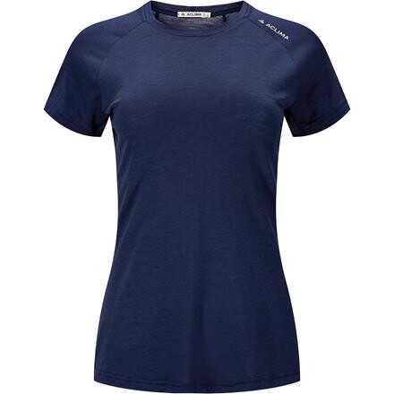 Aclima Womens LightWool 140 Trail Tee – Blå