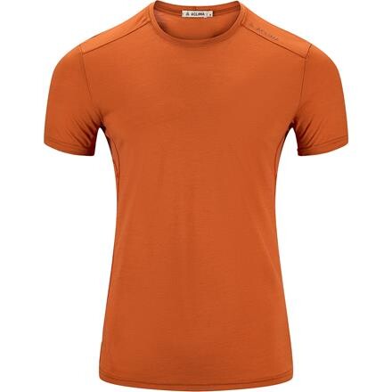 Aclima Mens LightWool 140 Trail Tee – Orange