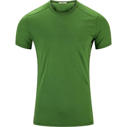 Aclima Mens LightWool 140 Trail Tee – Grøn
