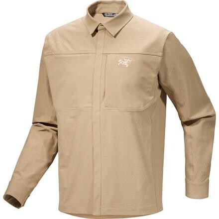 Arcteryx Mens Cronin Cotton Overshirt – Beige