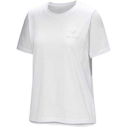 Arcteryx Womens Kragg SL Cotton Emblem Crew S/S – Hvid