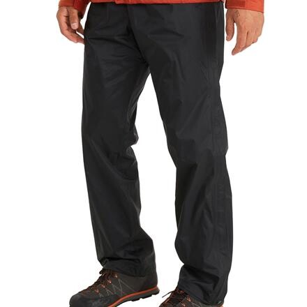 Marmot Mens Precip Eco Full Zip Pant – Sort