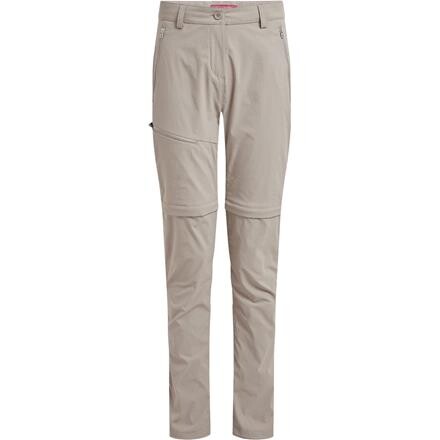 Craghoppers Womens Nosilife Pro Convertible Trouser III – Beige