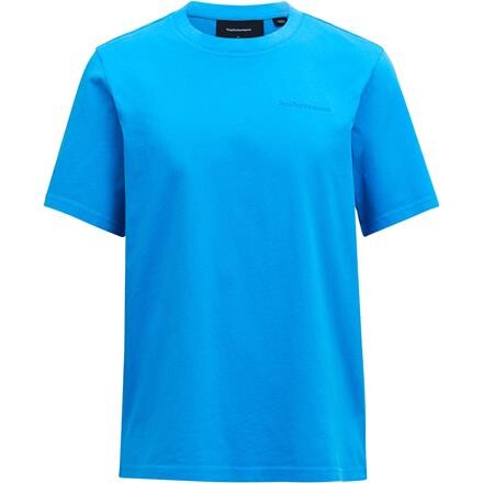 Peak Performance Mens Original Small Logo Tee – Blå