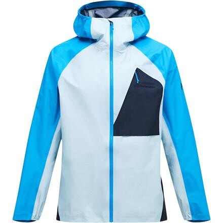 Peak Performance Mens Trail 3L Hipe Jacket – Blå