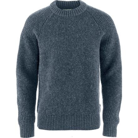 Fjällräven Mens Övik Waffle Knit – Blå