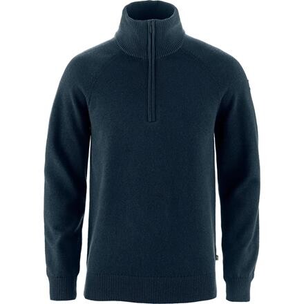 Fjällräven Mens Övik Lite Half Zip – Blå