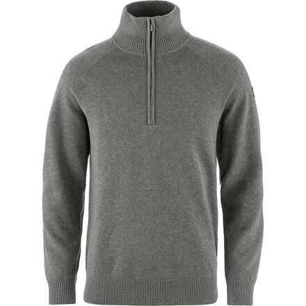 Fjällräven Mens Övik Lite Half Zip – Grå