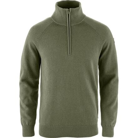 Fjällräven Mens Övik Lite Half Zip – Grøn