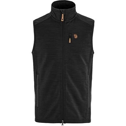 Fjällräven Mens Keb Fleece Vest – Sort