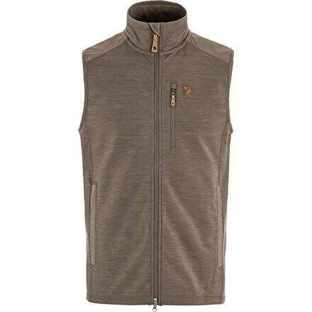 Fjällräven Mens Keb Fleece Vest – Brun