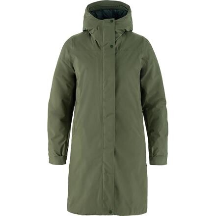 Fjällräven Womens Hc Hydratic Padded Parka – Grøn
