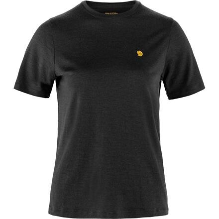 Fjällräven Womens Bergtagen Merino 190 S/S – Sort