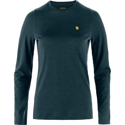 Fjällräven Womens Bergtagen Merino 190 L/S – Blå