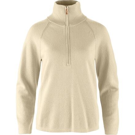 Fjällräven Womens Övik Lite Half Zip – Beige