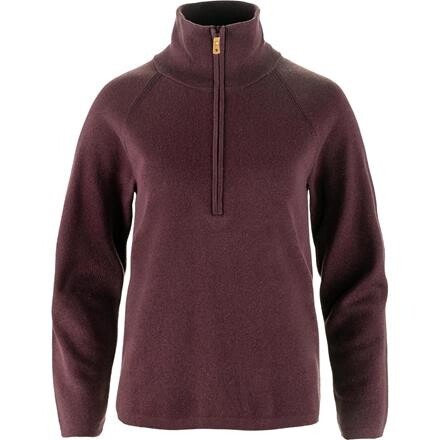 Fjällräven Womens Övik Lite Half Zip – Rød