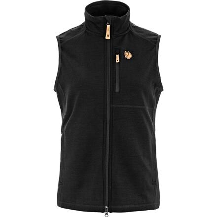 Fjällräven Womens Keb Fleece Vest – Sort