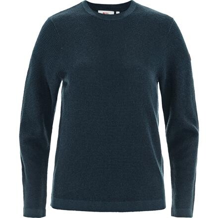Fjällräven Womens Övik Lite Knit Sweater – Blå