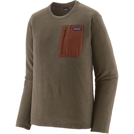 Patagonia R1 Air Crew Fleecetrøje - Brun