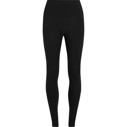 Icebreaker Womens Merino 200 Oasis High Rise Leggings – Sort