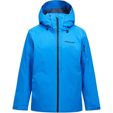 Peak Performance Mens Maroon Insulated Jacket – Blå