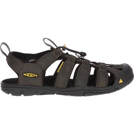 Keen Mens Clearwater CNX Leather – Sort