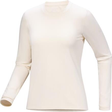 Arcteryx Womens Taema Thermal Crew L/S – Hvid